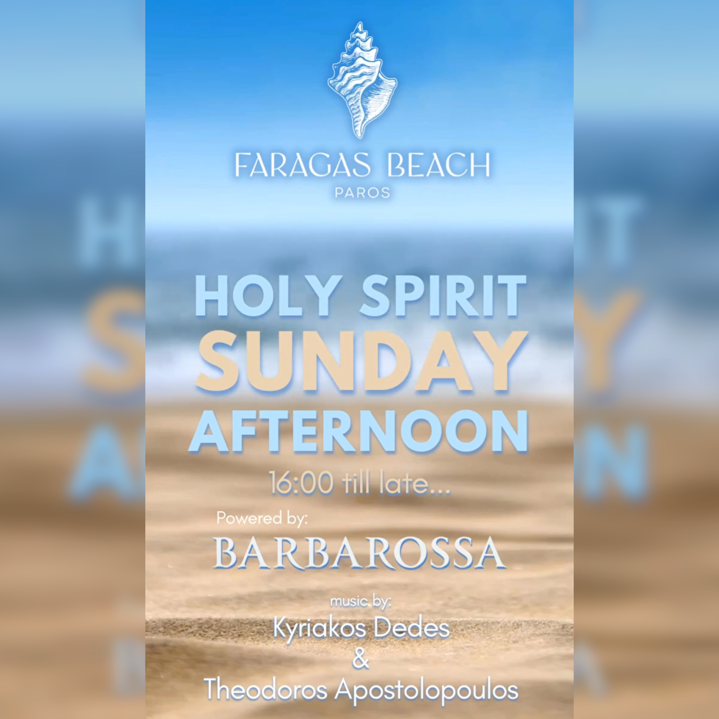 Holy Spirit Sunday Afternoon